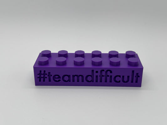 #teamdifficult Building Block